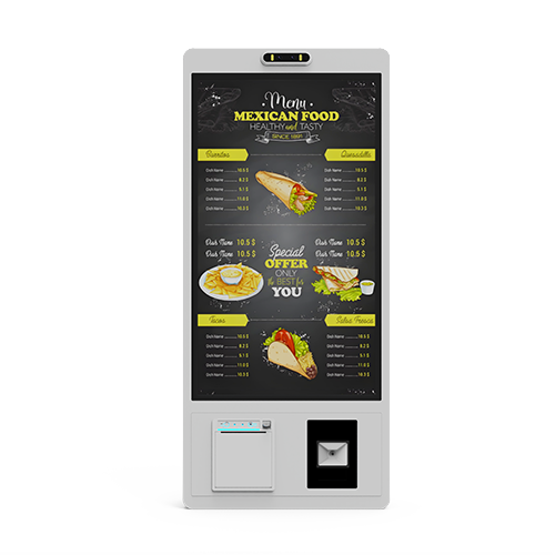 27 inch wall mounted ordering machine