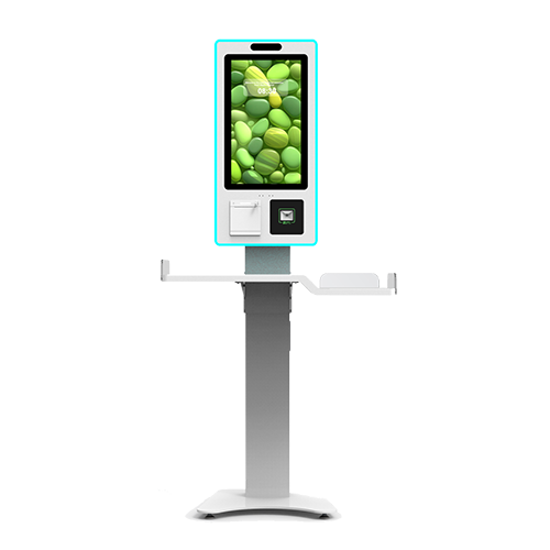 Smart ordering & payment terminal with light strip